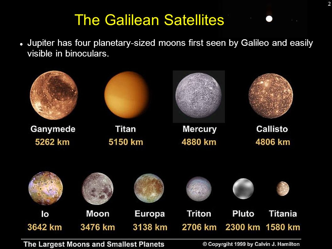 Satelites del sistema solar